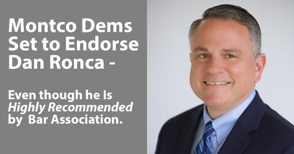 Montco Dems Endorse Ronca