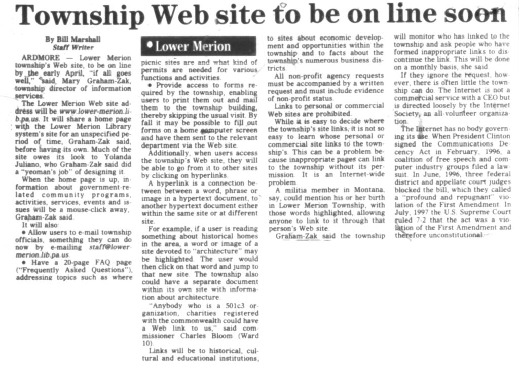 Ardmore Website