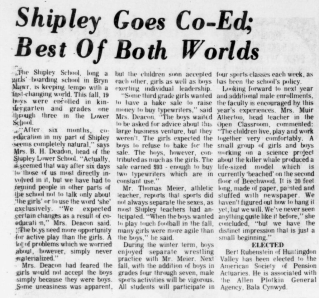 Bryn Mawr Shipley