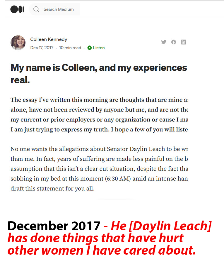 Colleen 2017 Accuses Daylin