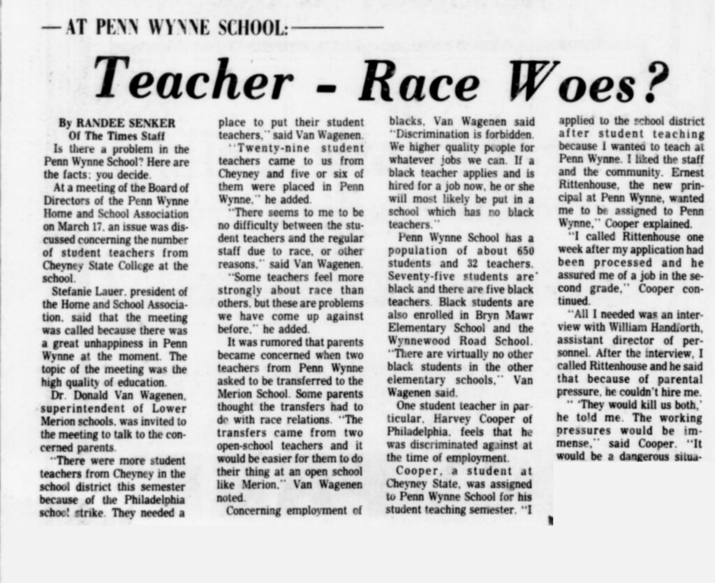 Penn Wynne Race