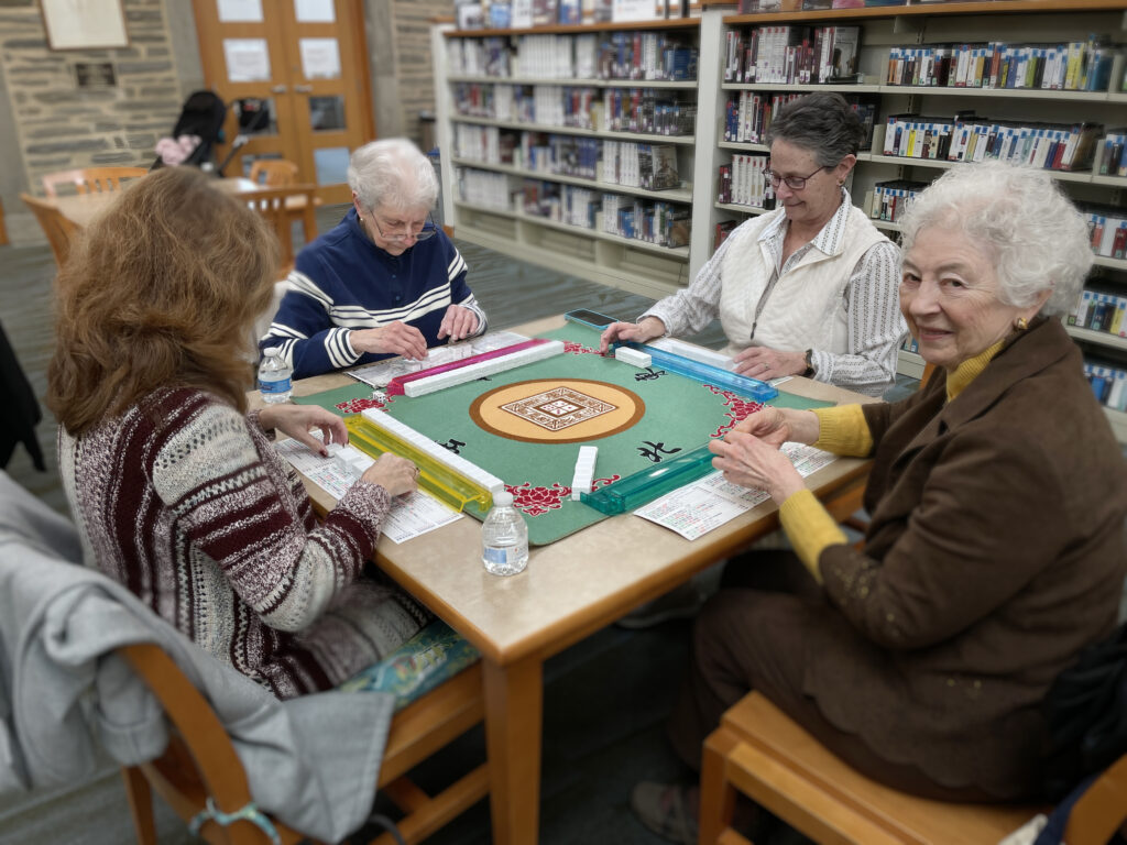 Playing Mah Jong