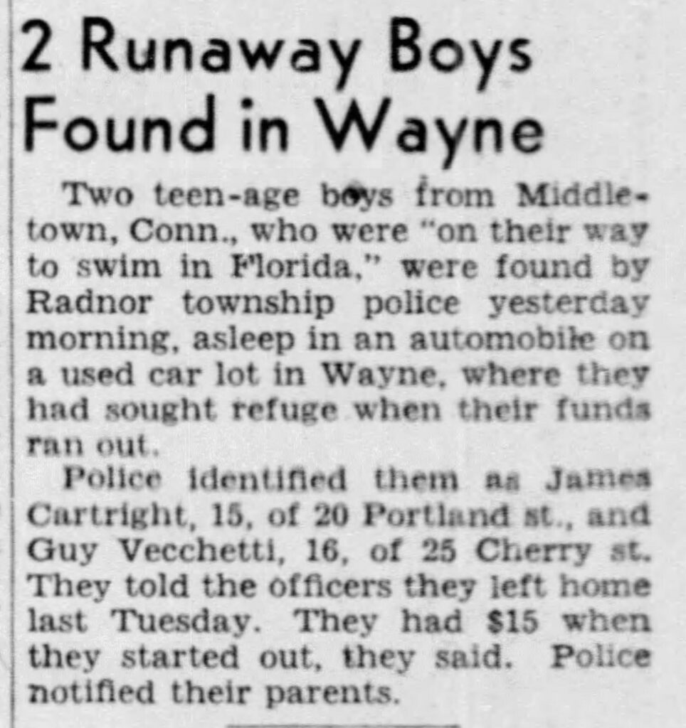 Wayne Runaways