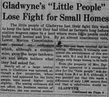 Gladwyne's Little People