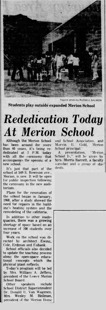 Merion School