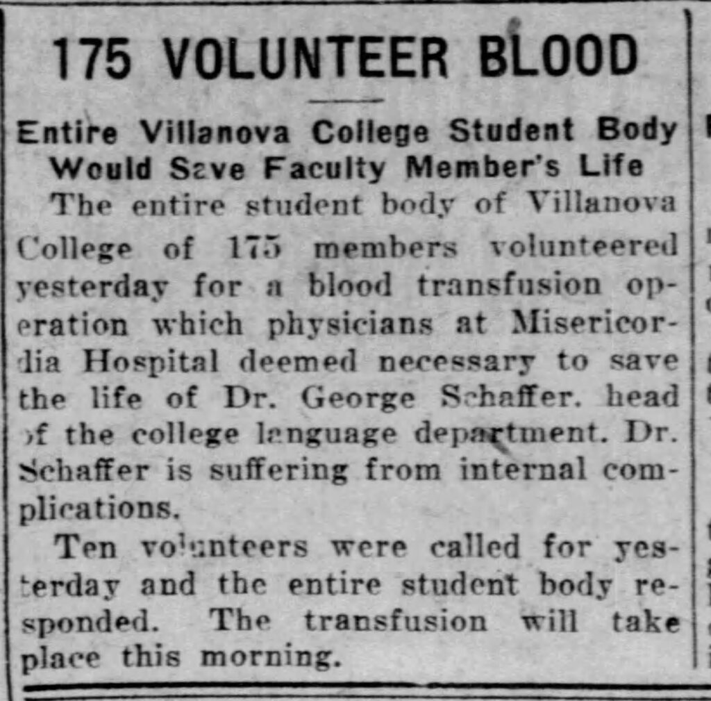 Villanova Blood