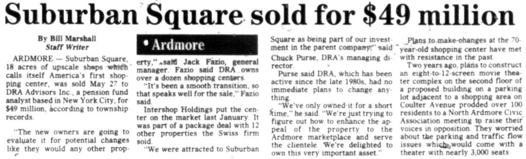 Ardmore Suburban Square