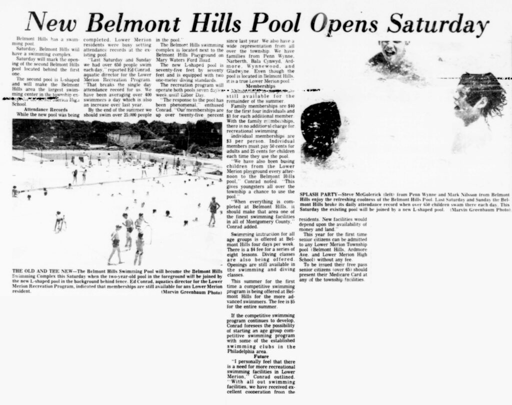 Belmont Hills Pool
