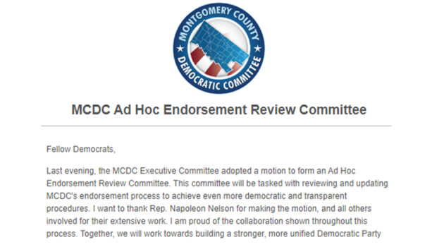 Dear Dems MCDC Endorsement Process