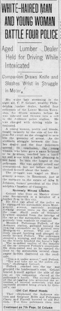 Rosemont Battled Police