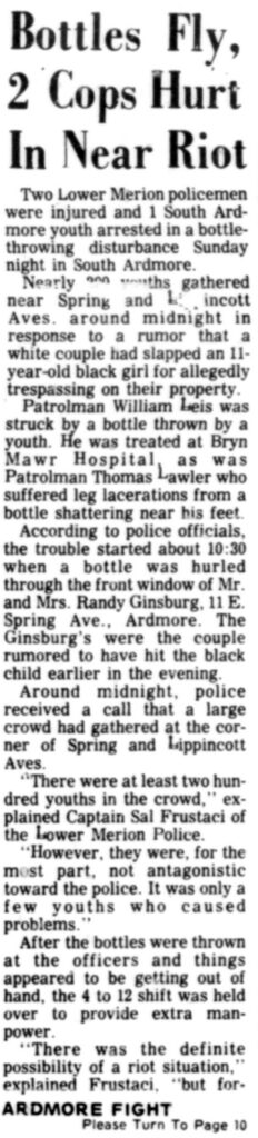 Ardmore Riot