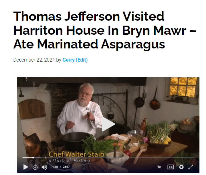Harriton House Jefferson