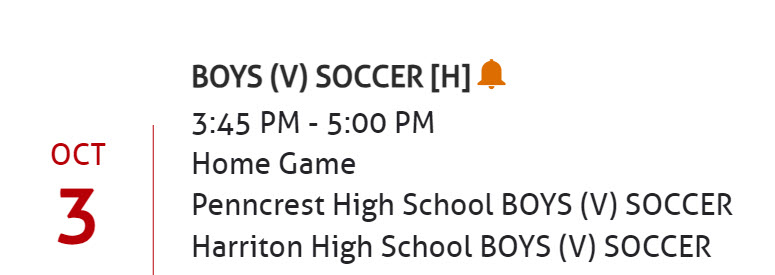 Harriton Soccer