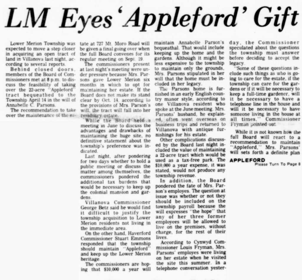 Villanova Appleford