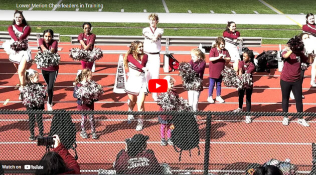 Lower Merion Cheerleaders In Training