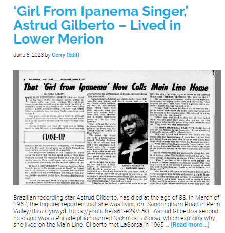 Astrud Gilberto
