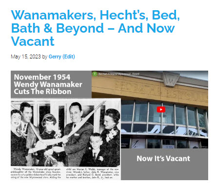 Wanamakers