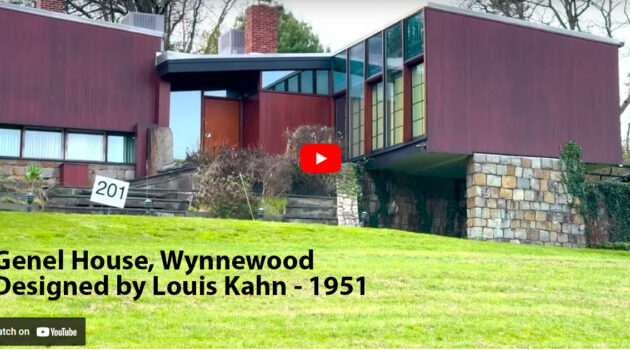 Genel House Louid Kahn Wynnewood