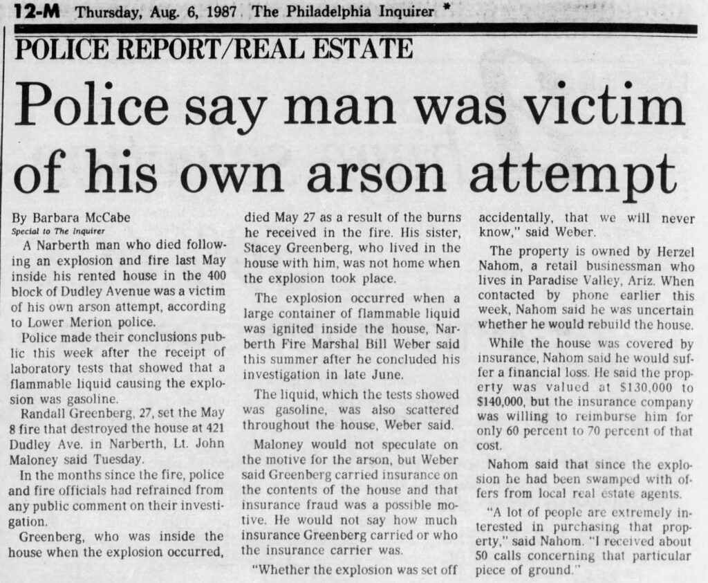 Arson