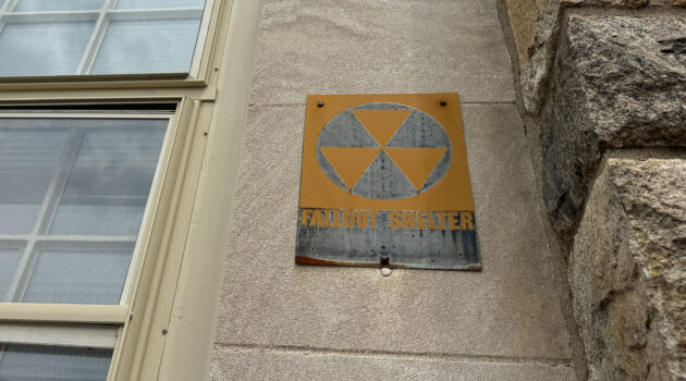 Fallout Shelter Sign Bala Cynwyd