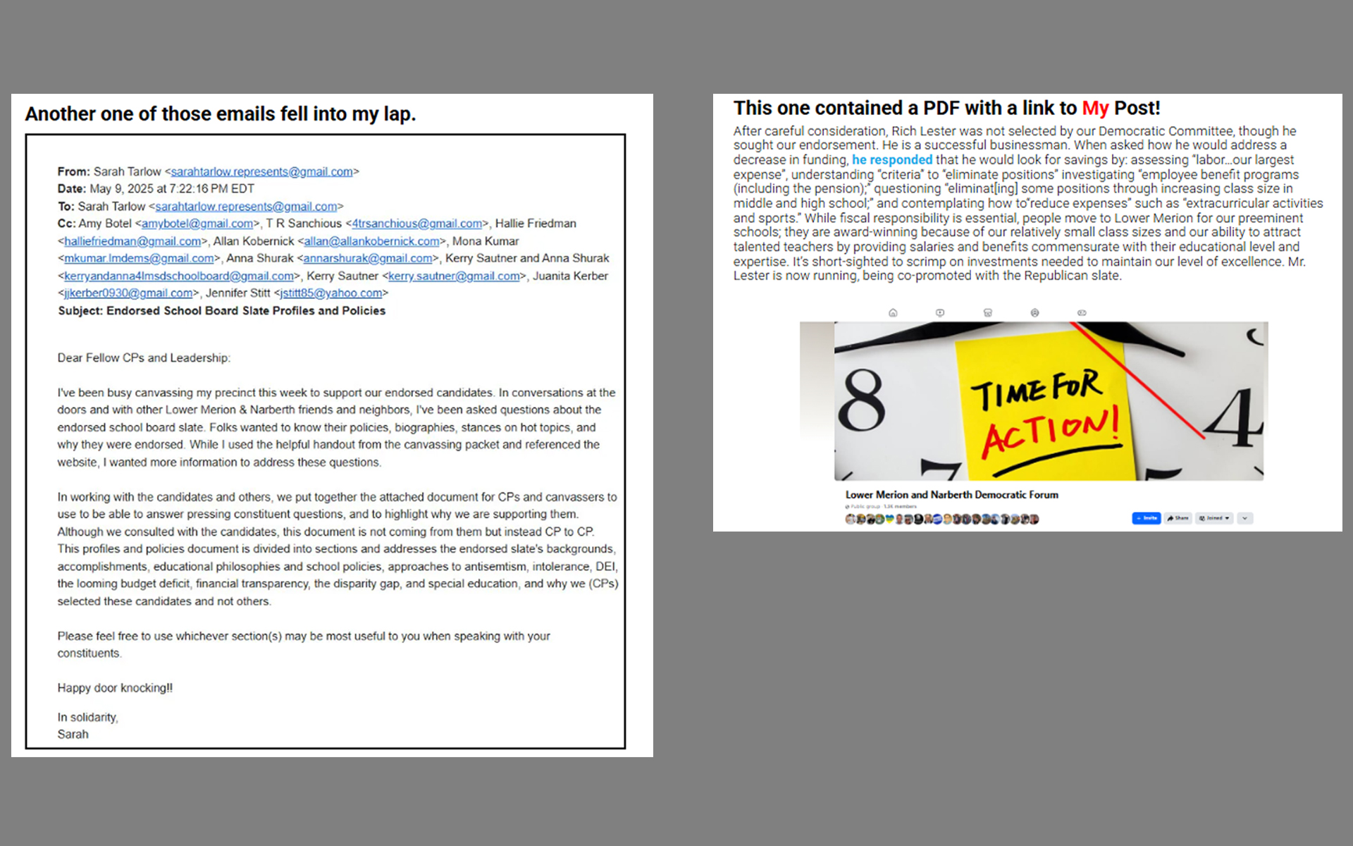 Link to my post