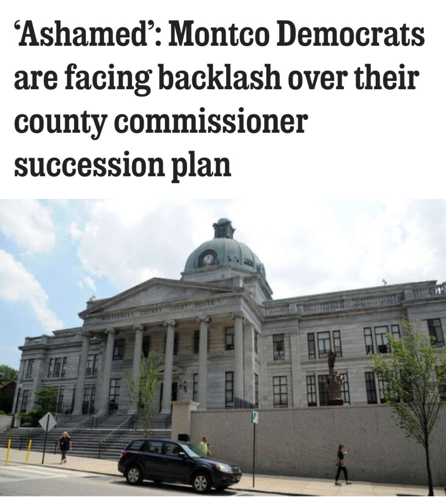 Ashamed Montco Democrats