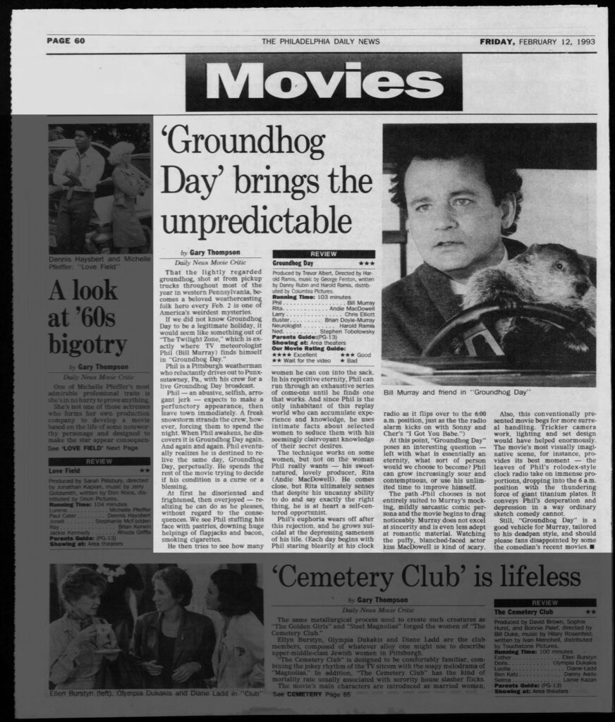 Groundhog Day Daily News